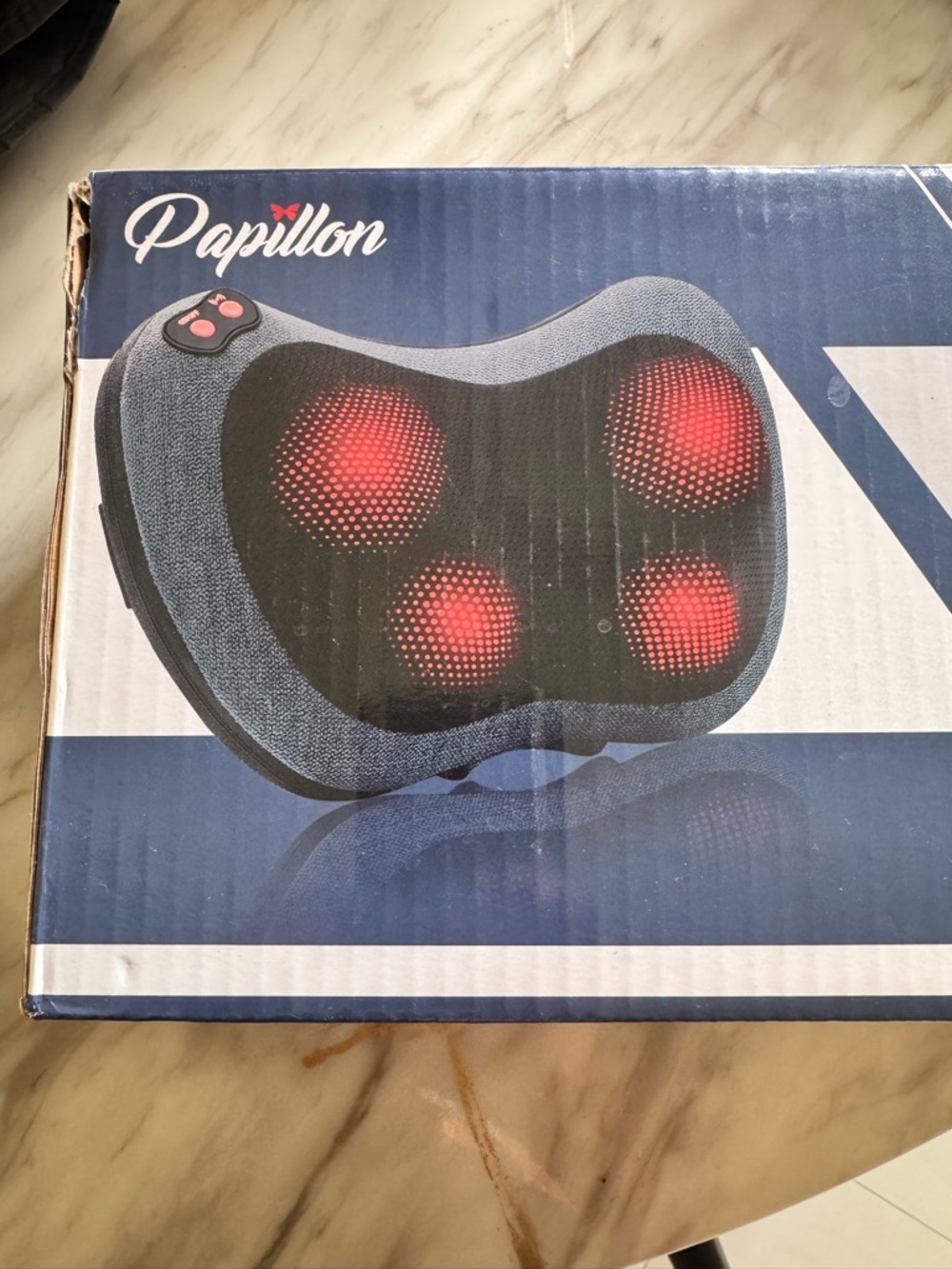 Papillon Shiatsu Back Massager with Heat